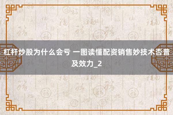 杠杆炒股为什么会亏 一图读懂配资销售妙技术否普及效力_2
